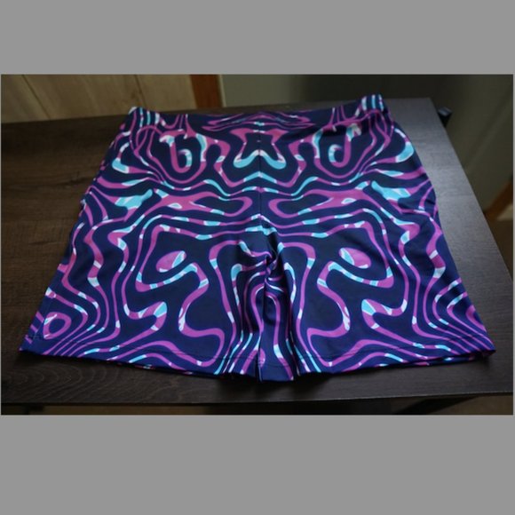 Candy Catz Celestial Liquid Mens Shorts for Raves Festival Parties Size S Small - Picture 2 of 5